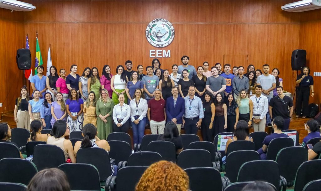 SES-AM realiza integração de novos residentes de saúde no Complexo Hospitalar Sul 2 Acolhimento de Residentes em saude Foto Evandro Seixas SES AM 1 1024x612 1