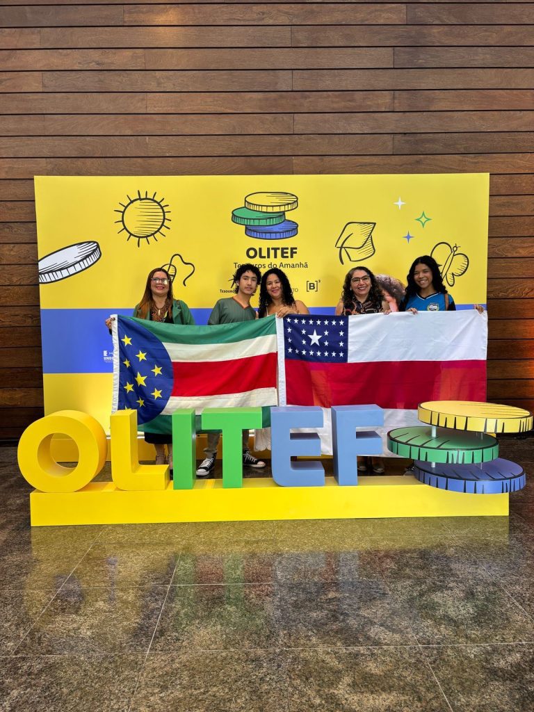 Escolas da rede estadual recebem prêmio da Olimpíada de Educação Financeira, em Brasília 5 Educacao Alunos de Parintins na Premiacao da Olitef Foto Arquivo Pessoal 1 768x1024 1