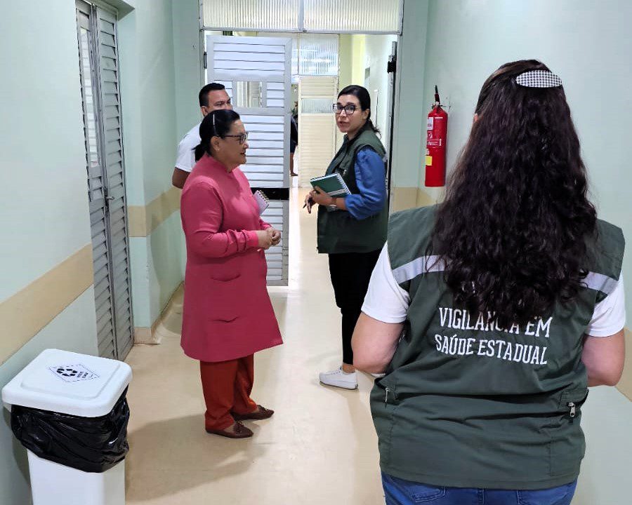 Vigilância em Saúde estadual fortalece prevenção de infecções e doenças em unidades de saúde de Itacoatiara 3 FVS RCP Visita hospital FOTO Divulgacao FVS RCP