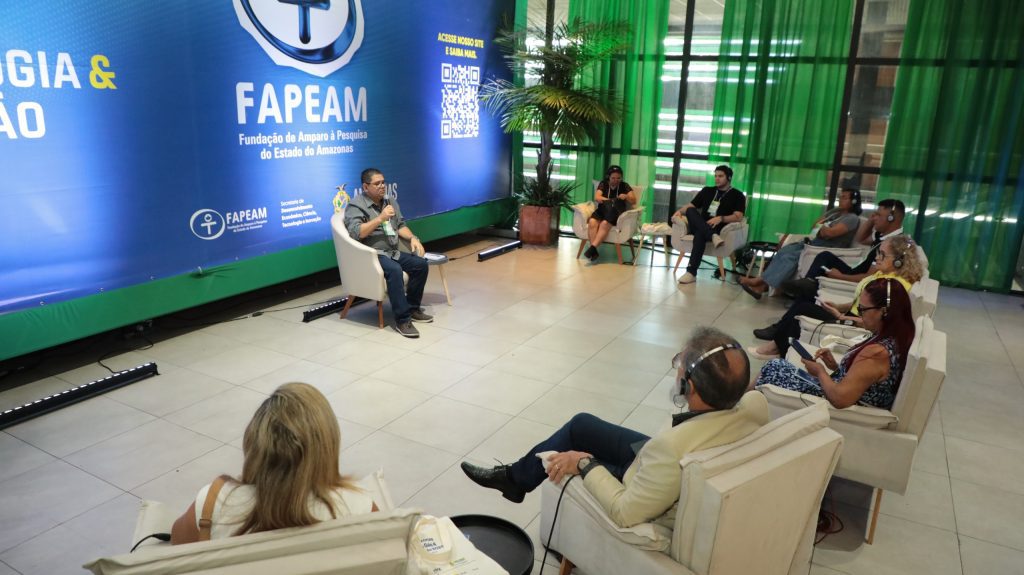 Fapeam leva salão de CT&I e pesquisas no segmento de petróleo e gás em conferência no Vasco Vasques 3 Fapeam salao de CTI Conferencia Foto Ayrton Lopes Fapeam 2 1 1024x575 1