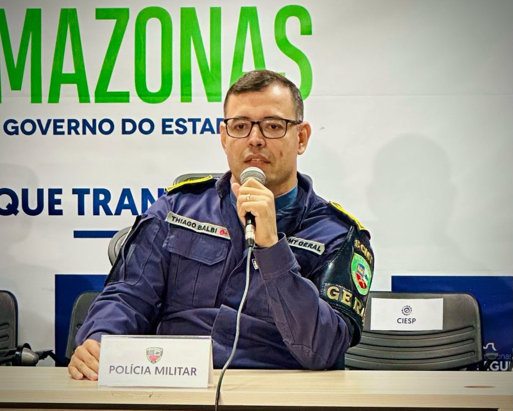 Rápida atuação das Forças de Segurança prende personal trainer suspeito de estupro de vulnerável contra jovem 5 PC AM SUBCOMANDANTE GERAL DA PMAM CORONEL PM THIAGO BALBI FOTOS BEATRIZ SAMPAIO 1024x819 1