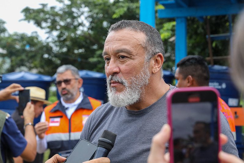 Projeto Água Boa transforma vidas e garante dignidade e saúde para ribeirinhos em Iranduba 7 Projeto Agua Boa transforma vidas e garante dignidade e saude para ribeirinhos em Iranduba 3 Presidente Cosama Denilson Gama FOTO Antonio Lima Secom