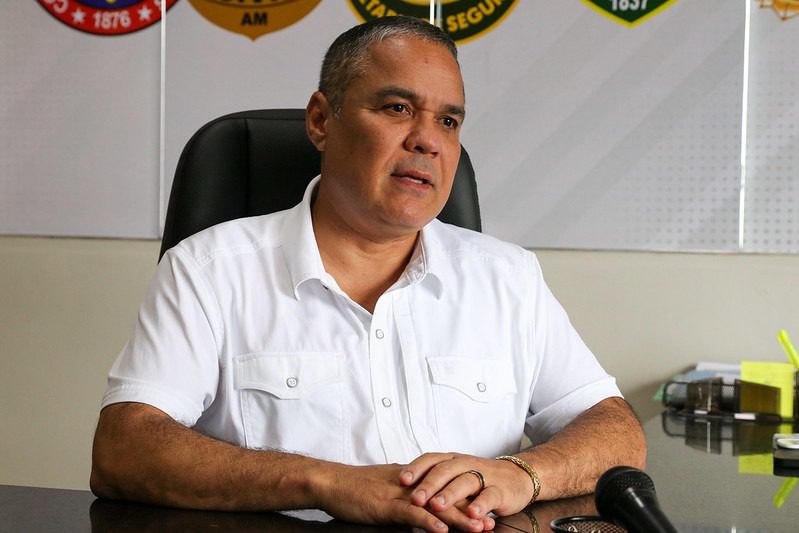 Com investimentos do Governo do Amazonas, Manaus registra o menor índice de roubos e furtos de veículos dos últimos 13 anos 9 SECRETARIO SSP CEL VINICIUS ALMEIDA ARQUIVO SECOM 2