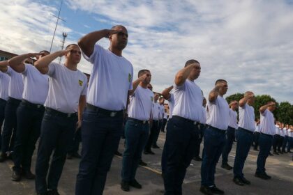 Segunda turma de alunos oficiais combatentes e de saude inicia Curso de Formacao 2 Foto Mauro Neto Secom W0V5JG