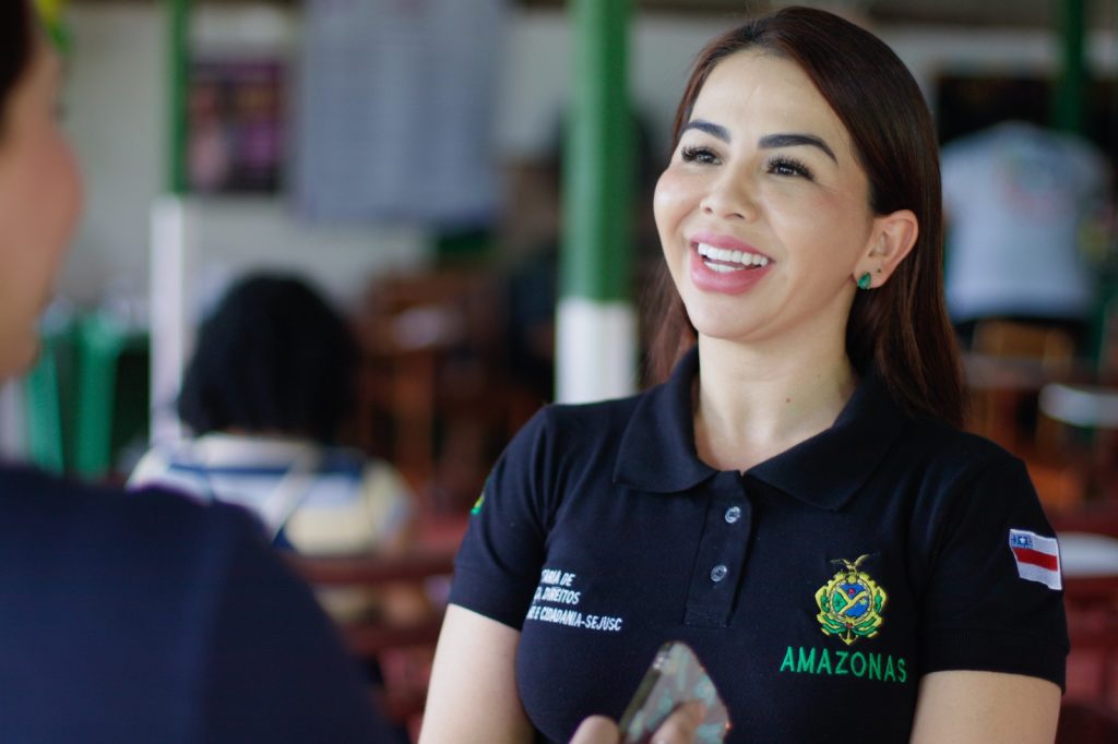 Mês da Mulher: Sejusc estimula bem-estar e autoestima por meio de curso de automaquiagem 11 Sejusc Wilmara Kruke Foto Ygson Franca Sejusc 6 1024x682 1