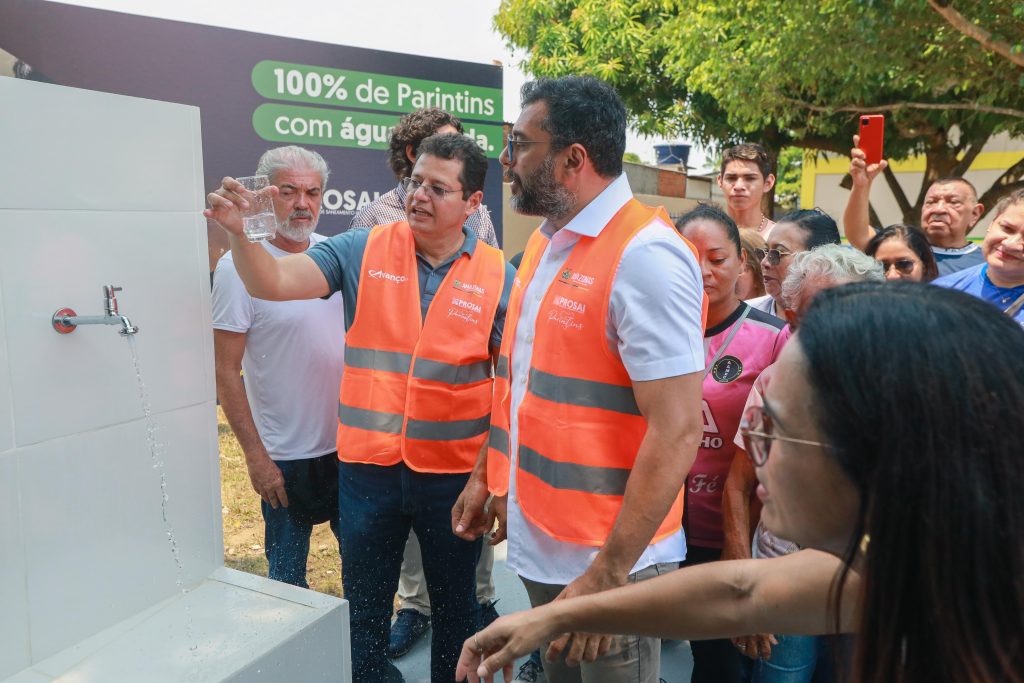 Governo do Amazonas reforça a importância do acesso à água tratada, em Parintins 3 UGPE POC807 O PROSAI PARINTINS FOTO TIAGO CORRE770 A 1024x683 1