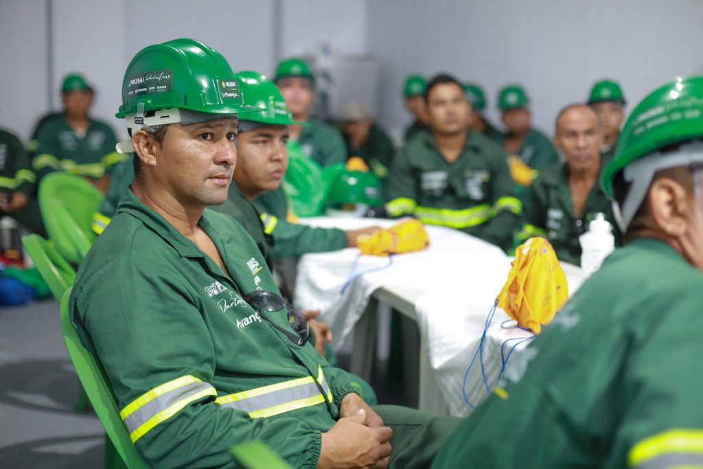 Prosai Parintins promove capacitação para trabalhadores das obras do programa 5 UGPE TREINAMENTO PROSAI FOTO TIAGO CORREA UGPE01 1 1024x683 1