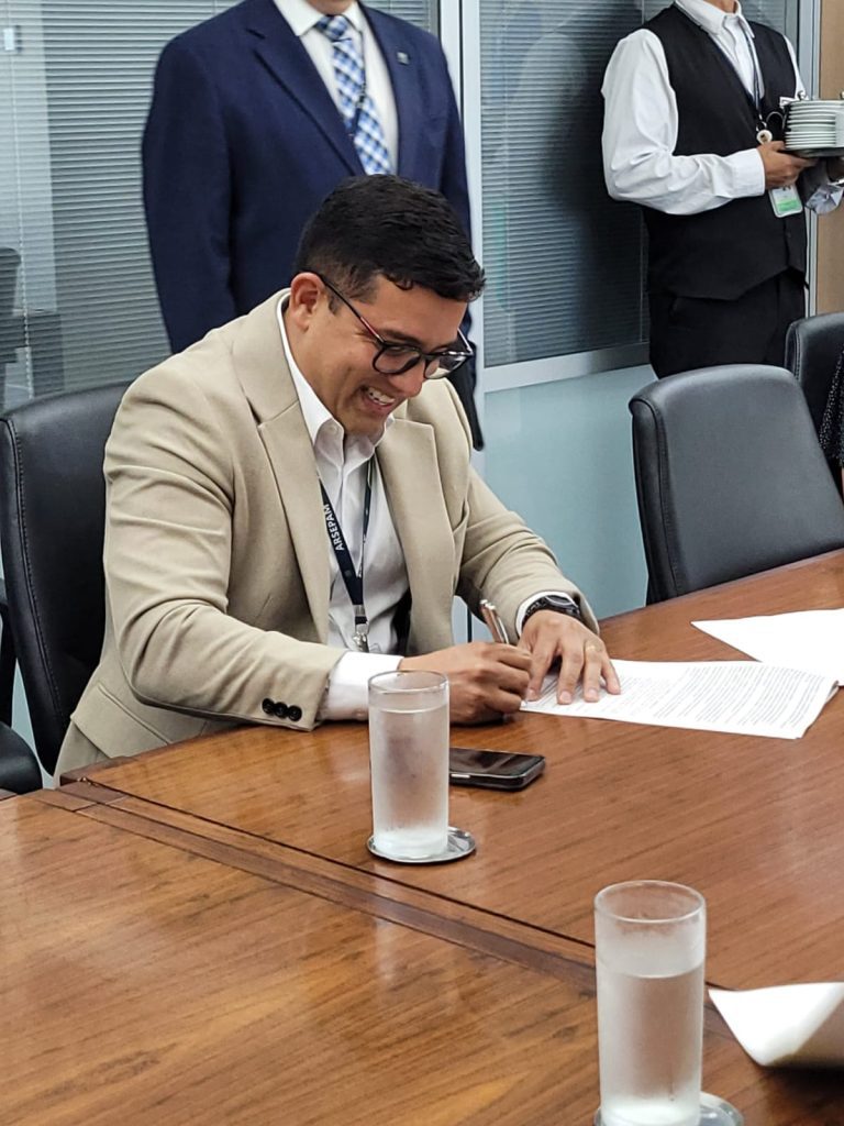Arsepam firma termo de cooperação técnica com a Agência Nacional do Petróleo (ANP) 5 Arsepam termo de cooperacao ANP Foto Divulgacao Arsepam 3 768x1024 1