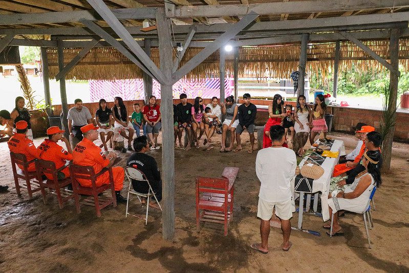 Corpo de Bombeiros certifica indígenas para reforçar combate aos incêndios florestais na região metropolitana de Manaus 3 CBMAM 2 Certificacao Indigena Foto Antonio Lima Secom