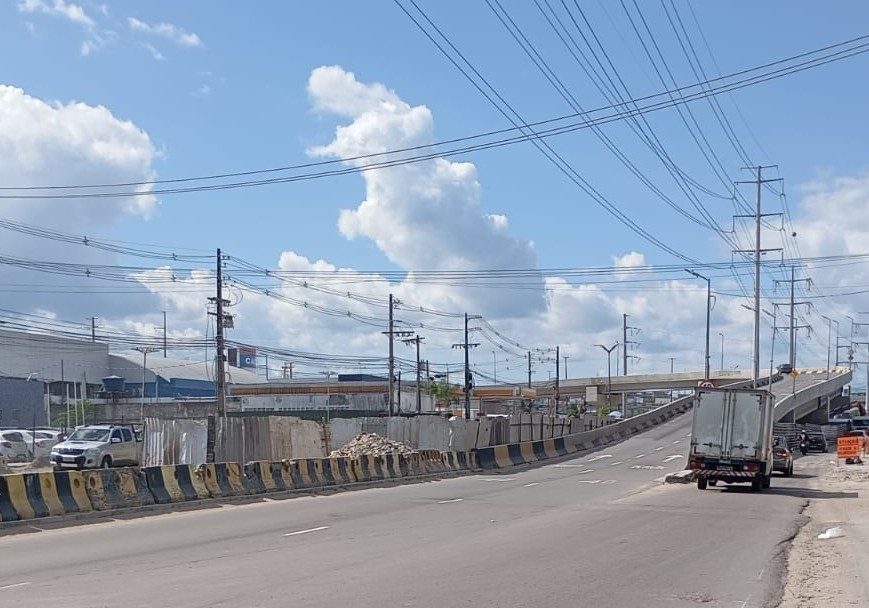 Cigás inicia, nesta terça-feira, nova frente de obra na avenida Autaz Mirim 2 CIGAS Avenida Autaz Mirim onde esta ocorrendo obra da Cigas Credito da foto Divulgacao Cigas