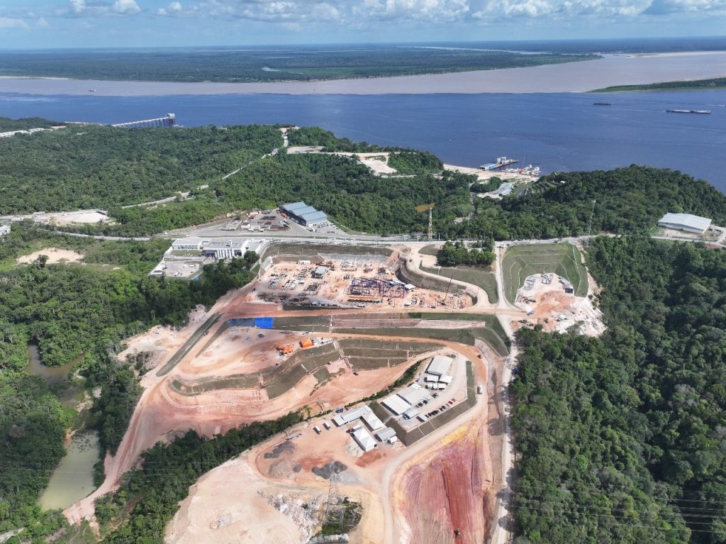 Cigás e Companhia Energética Amazonense assinam 1⁰ contrato do mercado livre de gás natural no Amazonas 2 CIGAS Obras da Usina Termeletrica Manaus I Credito da foto Divulgacao 1024x767 1