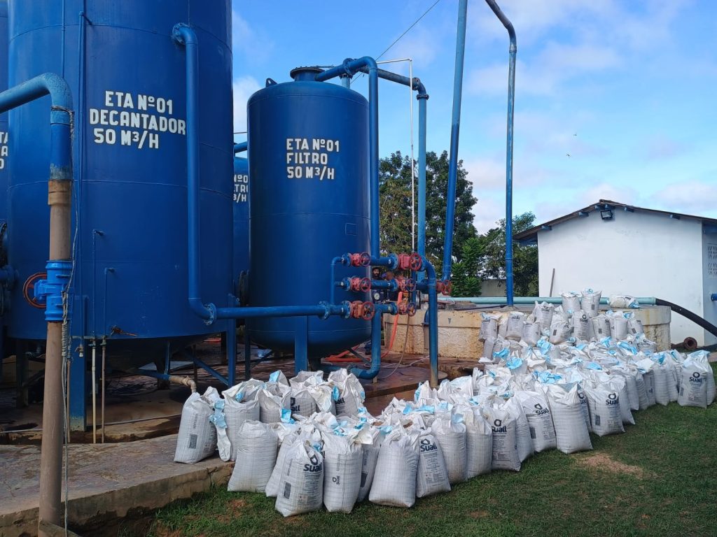 Cosama realiza manutenção operacional preventiva no sistema de abastecimento de água de Eirunepé 2 Cosama 2 Agencia local em Eirunepe Reproducao Cosama 1024x768 1