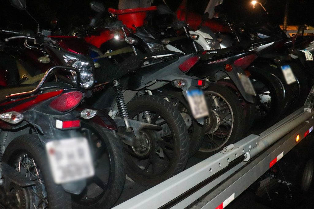 Detran-AM: Fiscalização registra 258 autuações por irregularidades em motocicletas e veículos 3 Detran AM Fiscalizacao Motocicletas Creditos Divulgacao Detran AM 1024x682 1