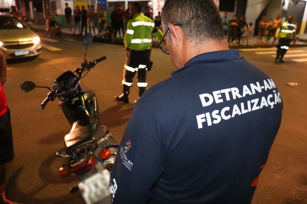 Detran-AM: Fiscalização registra 258 autuações por irregularidades em motocicletas e veículos 7 Detran AM Fiscalizacao Motocicletas Creditos Divulgacao Detran AM 3 1024x682 1