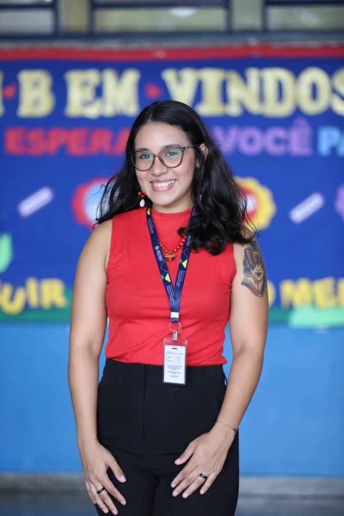Protagonismo indígena: escola estadual celebra cultura, saberes e criatividade dos povos originários 5 Educacao Povos Originarios Larissa Reis Foto Euzivaldo Queiroz 682x1024 1