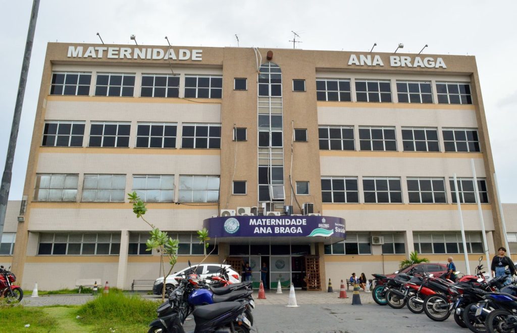 Após dois meses de internação, bebê indígena que fez transfusão intrauterina na maternidade do Estado recebe alta 2 FACHADA MATERNIDADE ANA BRAGA FOTO EVANDRO SEIXAS 1024x660 1