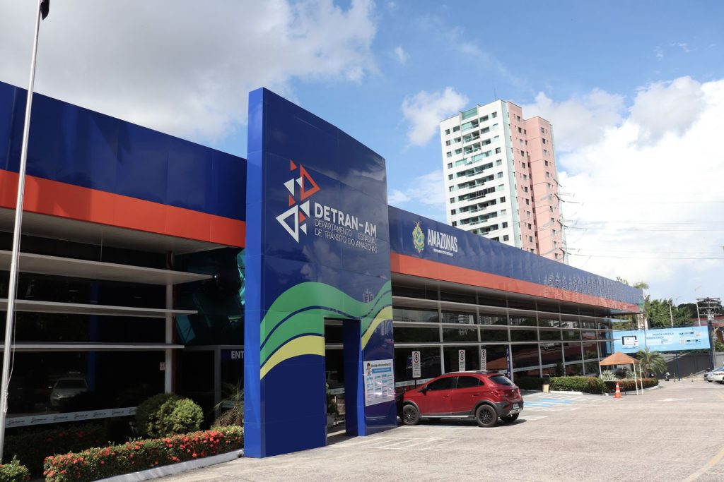 Governo do Amazonas mantém o funcionamento dos serviços essenciais durante os feriados da Semana Santa e Tiradentes 5 Fachada do Detra AM Contram Resolucao 1024x683 1