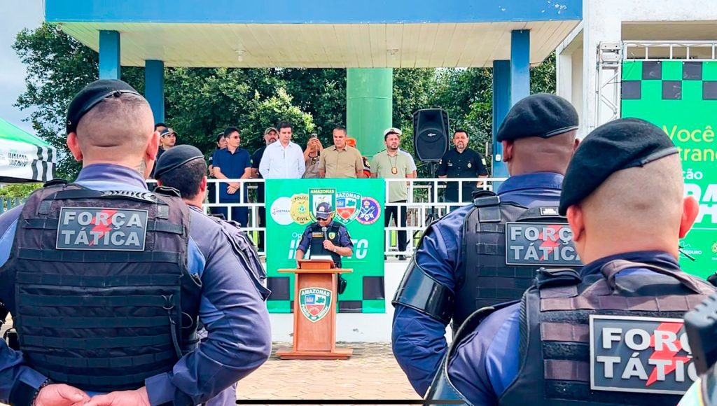 Governo do Amazonas lança Operação Impacto em municípios do Médio e Baixo Amazonas 2 GOVERNO DO AMAZONAS LANCA OPERACAO IMPACTO NO MEDIO E BAIXO AMAZONAS FOTOS VICTOR LEVY SSP AM 2 1024x580 1
