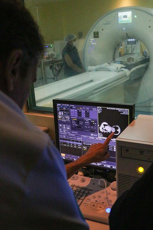 Gêmeas siamesas passam por novos exames de imagem no Hospital Francisca Mendes 2 Gemeas siamesas passam por novos exames de imagem no Hospital Francisca Mendes 3 Foto Antonio Lima Secom