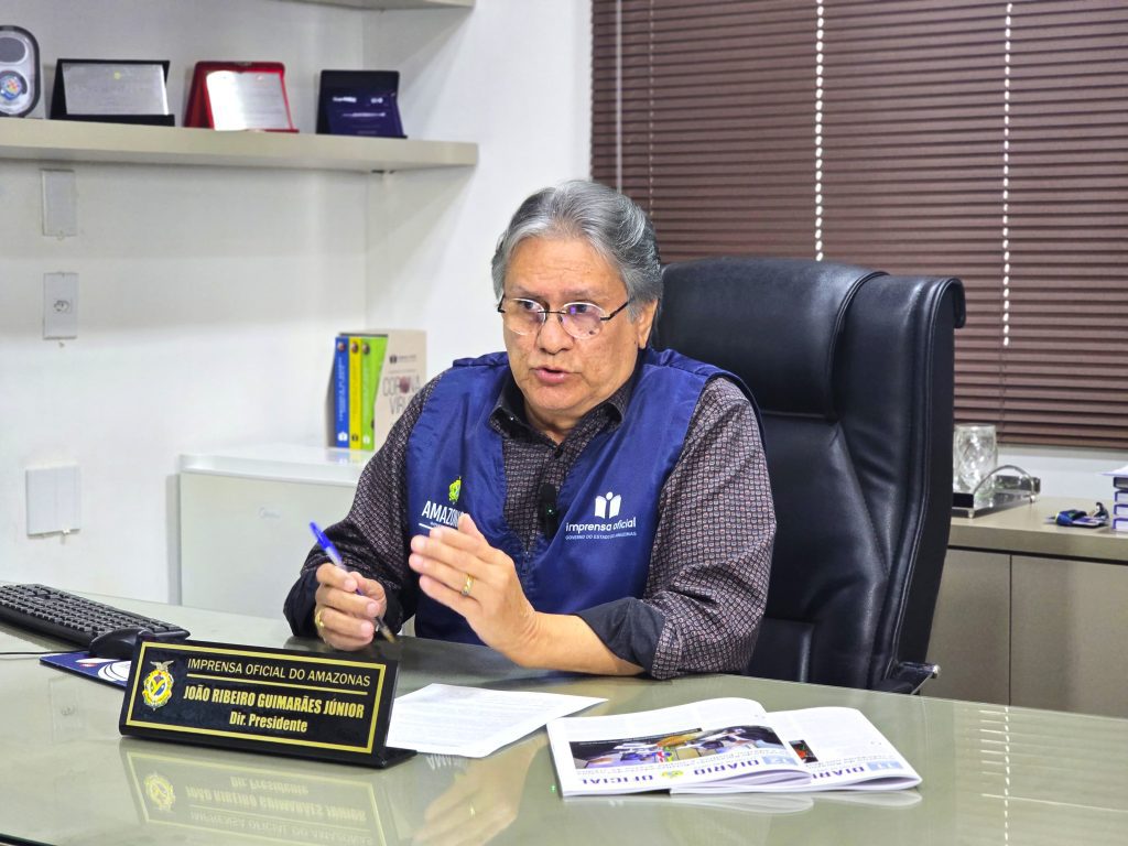 Imprensa Oficial encerra 3ª edição do projeto “Acolhendo Histórias” com mais de 1.500 livros arrecadados 5 IOA DIRETOR PRESIDENTE JOAO RIBEIRO JUNIOR FOTO LUIZA REBELO 1024x768 1