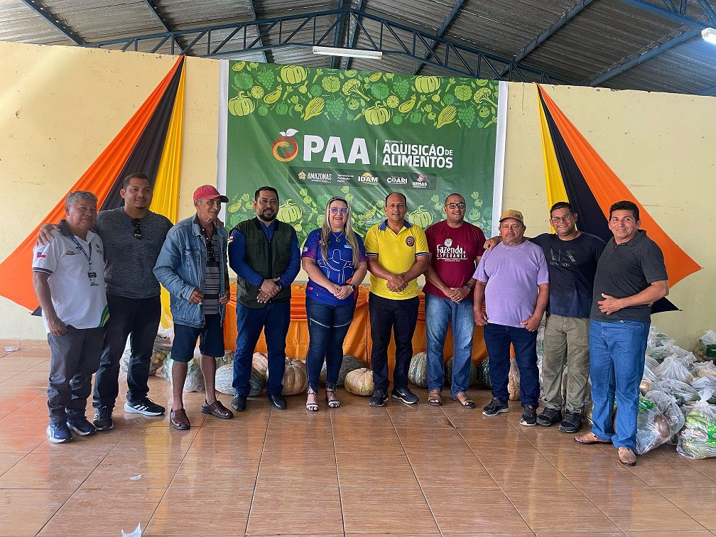 Em Coari, 15 toneladas de alimentos da agricultura familiar são entregues por meio do PAA 3 Idam Entrega de 15 toneladas de alimentos por PAA em Coari Fotos divulgacao 4