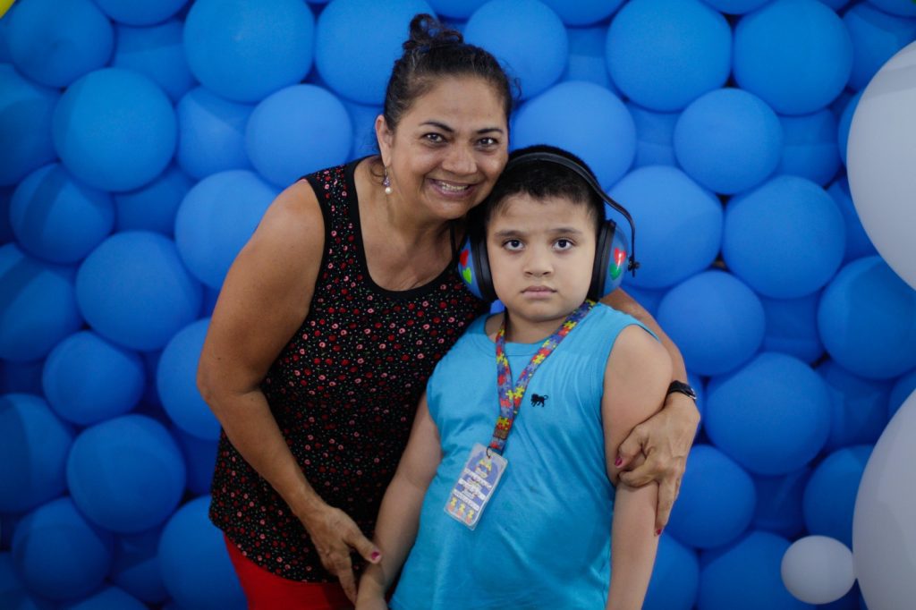 Crianças com deficiência participam da ‘Caravana da Páscoa’ na zona oeste de Manaus 5 Itelina Martins Foto Ygson Franca Sejusc 21 1024x682 1