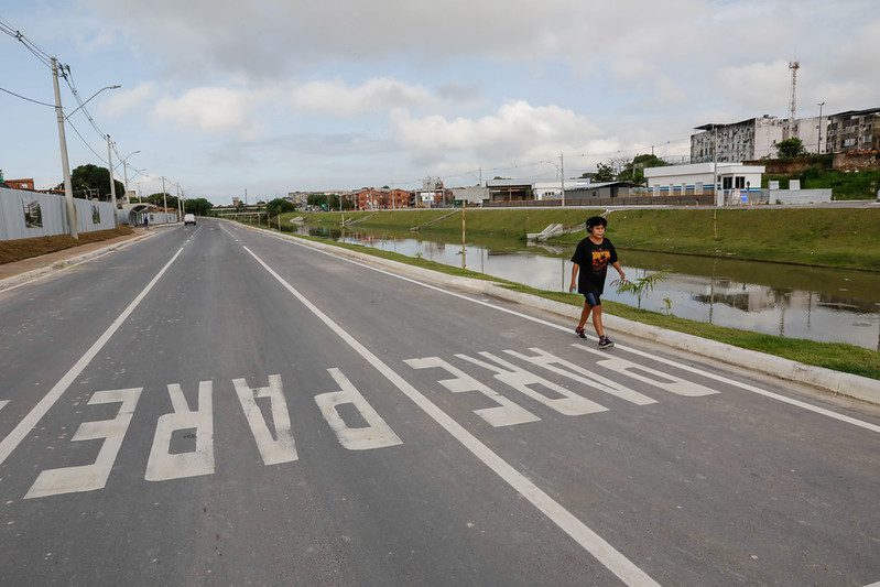 Inaugurada pelo Governo do Amazonas, nova ligação viária melhora mobilidade e reduz tempo de deslocamento em Manaus 7 Ligacao Viaria Foto Alex Pazuello Secom 3