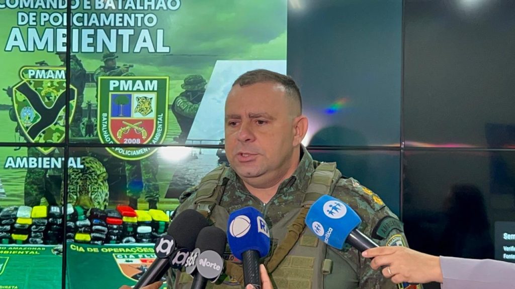 Polícia Militar do Amazonas encerra inscrições para lote promocional da 3ª Corrida do Batalhão Ambiental 5 PMAM comandante do BPAmb tenente coronel PM Victor Melo 1024x576 1