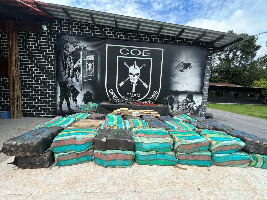 Polícia Militar do Amazonas apreende 9 toneladas de entorpecentes nos três primeiros meses de 2025 11 PMAM COE TRAFICO 1024x768 1