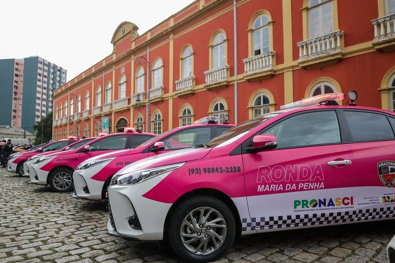 Pela primeira vez, Ronda Maria da Penha da PMAM realizará atendimento durante exposição em shopping 2 PMAM RONDA MARIA DA PENHA FOTO ANTONIO LIMA SECOM