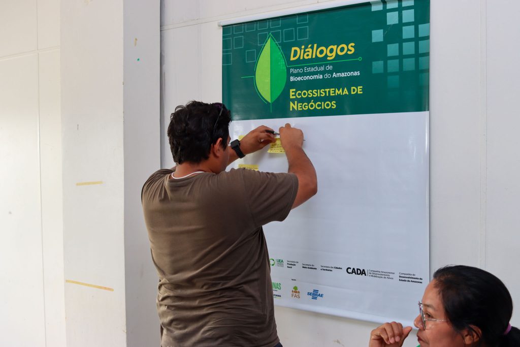 Sedecti inicia escuta nos municípios do interior para construção do Plano de Bioeconomia do Amazonas 2 SEDECTI SaoGabrieldaCachoeiraDialogos BrunoLeao 3 1024x683 1