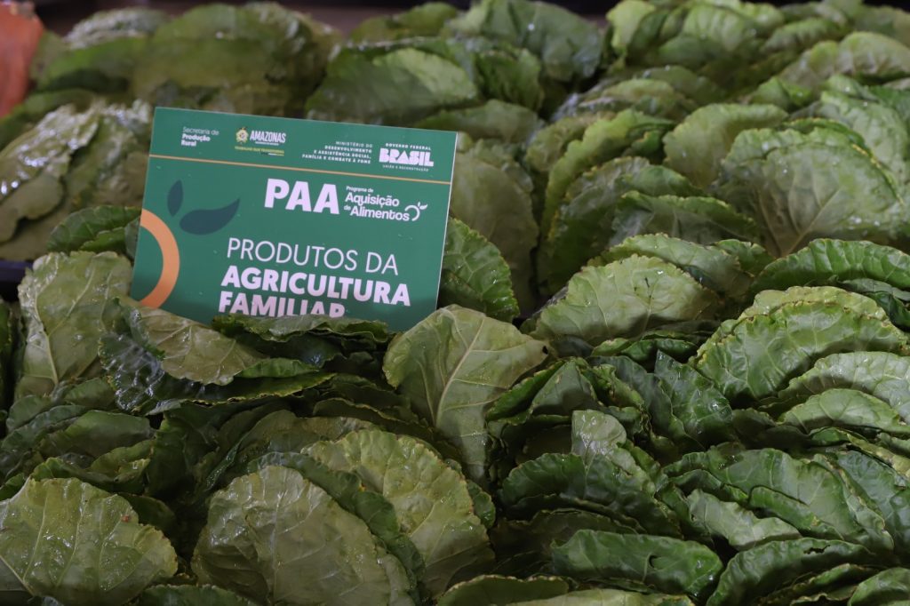 Governo do Amazonas entrega 3,4 toneladas de alimentos para entidades socioassistenciais de Itapiranga 3 Sepror 2 PAA Famiilia beneficiadas de Itapiranga Fotos Divulgacao Sepror 1024x682 1