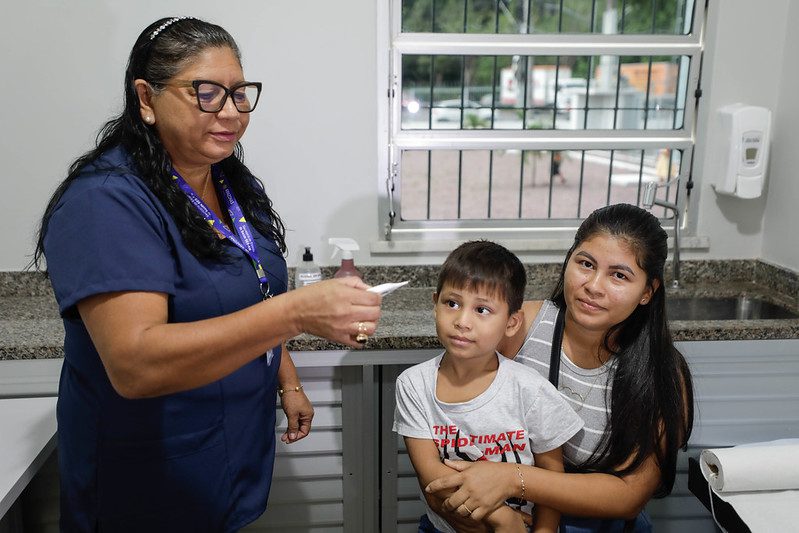 “Vai beneficiar muitas famílias”, diz moradora da zona leste sobre reinauguração do Caic Edson Melo 3 Vai beneficiar muitas familias diz moradora da zona leste sobre reinauguracao do Caic Edson Melo 3 Ana Paula Aunario Foto Alex Pazuello Secom