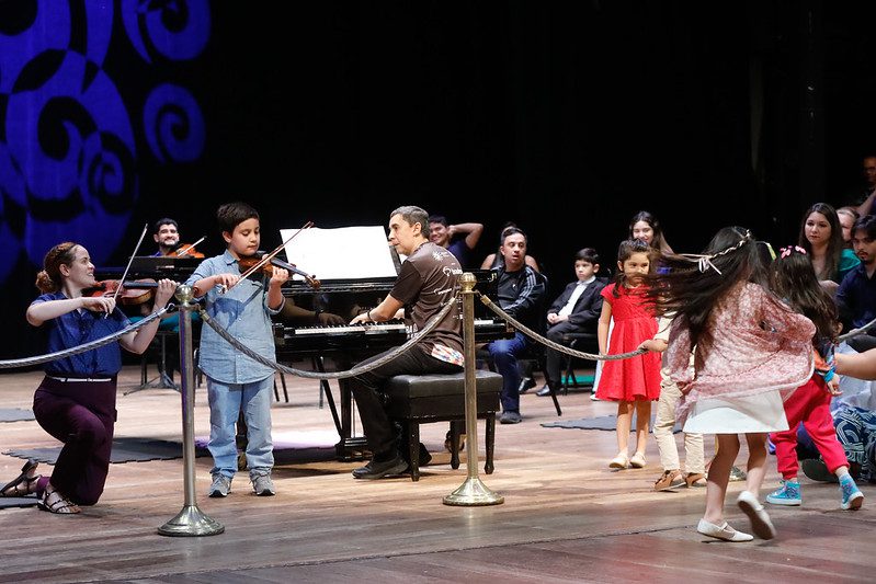 Teatro Amazonas vive noite de inclusão com a Ópera no Mundo Azul 13 cultura opera no mundo azul foto antonio lima secom 2
