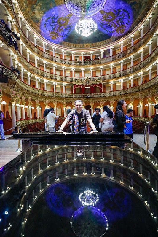 Teatro Amazonas vive noite de inclusão com a Ópera no Mundo Azul 5 cultura opera no mundo azul foto antonio lima secom 4