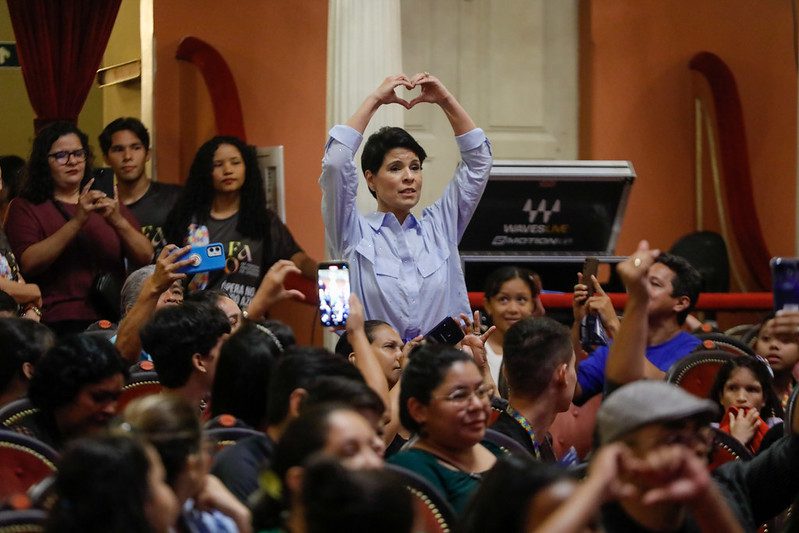 Teatro Amazonas vive noite de inclusão com a Ópera no Mundo Azul 11 cultura opera no mundo azul foto antonio lima secom 7