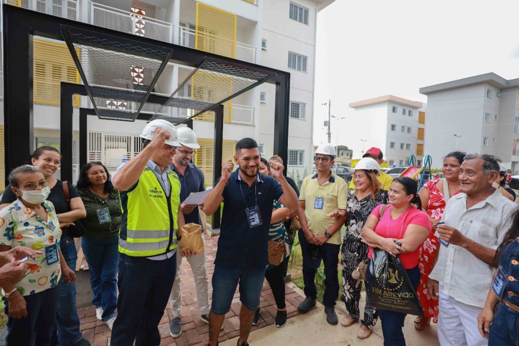 Famílias habilitadas a residir no Residencial Maués, do Prosamin+, participam da escolha dos apartamentos 5 6d81b30a 3b1d 45b4 9bed 48dbc86d46c6 1024x682 1