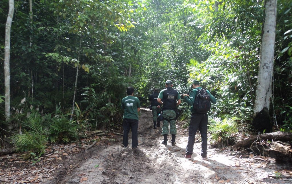 Relatório Anual de Desmatamento 2024 destaca efetividade das ações de fiscalização do Ipaam no Amazonas 7 Fiscalizacao do Ipaam Foto 3 15 05 2025 1024x644 1