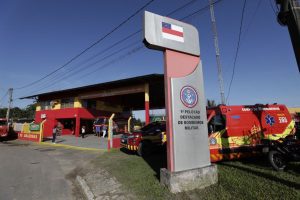 Governador Wilson Lima entrega Grupamento Integrado de Combate a Incendio e Protecao Civil em Rio Preto da Eva 3 foto Alex Pazuello Secom 2 300x200 1