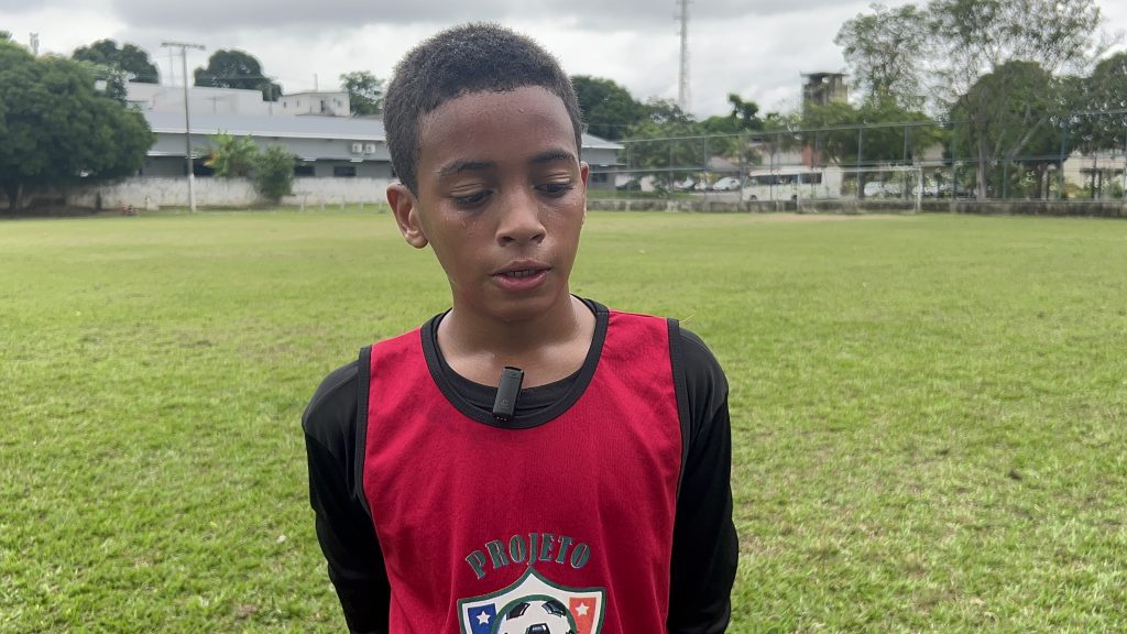 Observador de clube profissional avalia jovens talentos do Instituto “Bom de Bola” 5 PMAM NICOLLAS IOAN BOM DE BOLA FOTO ISRAEL AMORIM PMAM 1024x576 1