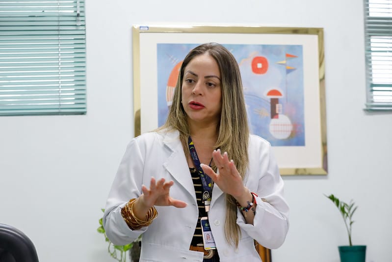 SES AM 6 Roberta Nascimento diretora presidente FHCFM Foto Antonio Lima Secom