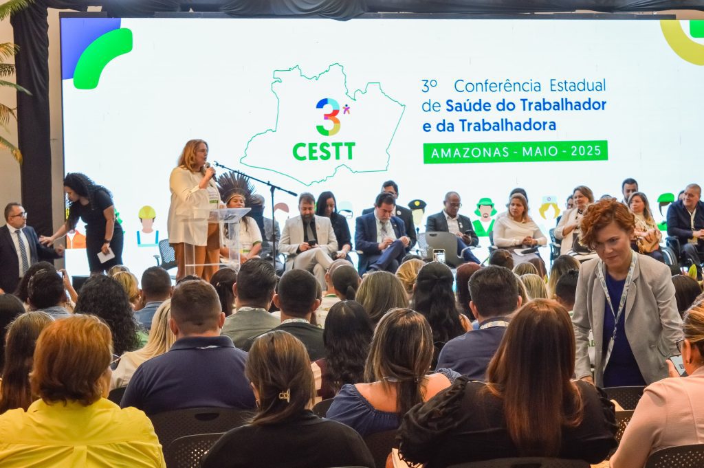 SES-AM abre 3ª Conferência Estadual de Saúde do Trabalhador e da Trabalhadora 3 SES 3 conferencia Foto Evandro Seixasjpegjpg 1024x681 1