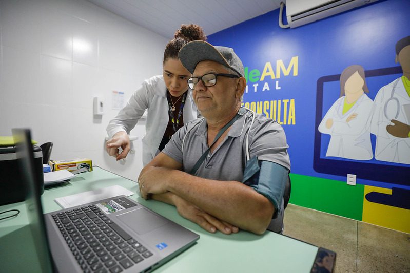 Saúde AM Digital: Governador Wilson Lima destaca quase 20 mil consultas oferecidas no primeiro mês da Telessaúde 9 Saude AM Digital Governador Wilson Lima destaca quase 20 mil consultas oferecidas no primeiro mes da Telessaude 5 Foto Alex Pazuello Secom