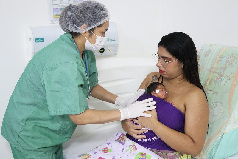 Governo do Amazonas aponta investimentos em políticas públicas voltadas às mães amazonenses 3 Secom Atendimento maternidade Arquivo
