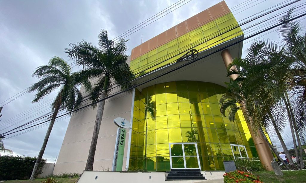 Sefaz lança funcionalidade que permite pagamento de débitos de ICMS em uma única guia 2 Sede provisoria da Sefaz Avenida da Lua no 166 Conjunto Morada do Sol Aleixo 1024x614 1