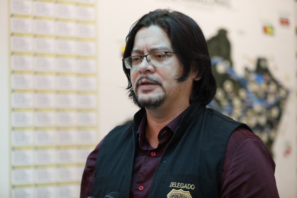 Sejusc oferece capacitação para atendimento humanizado a mulheres sobreviventes de violência doméstica 5 Sejusc Delegado Fabiano Rosas Fotos Antonio Lima 2 1024x682 1