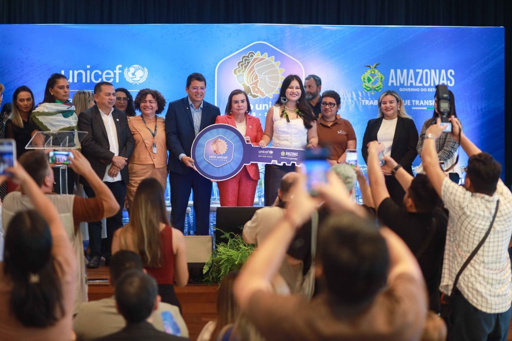 Governo do Amazonas reforça o compromisso com a infância e adolescência, no lançamento da nova edição do Selo Unicef 3 UGPE EVENTO SELO UNICEF FOTO TIAGO CORREA UGPE 43 1024x683 1