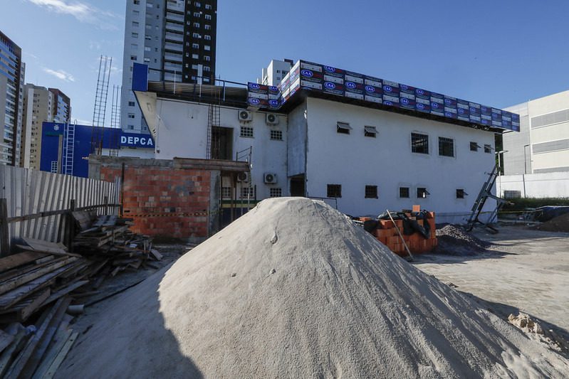 Governador Wilson Lima vistoria obras do Centro Integrado de Atendimento à Criança e ao Adolescente 11 Vistoria Centro Integrado Foto Alex Pazuello Secom 4