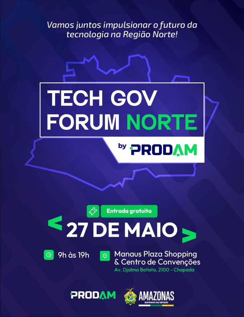 Tecnologia: Fórum Tech Gov Norte abre inscrições para debater futuro da administração pública 2 WhatsApp Image 2025 05 09 at 111535 790x1024 1