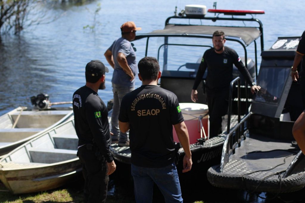Comunidades ribeirinhas: Governo do Amazonas, por meio da SSP-AM, reforça policiamento na RDS Rio Negro 3 WhatsApp Image 2025 05 21 at 163333 1024x682 1